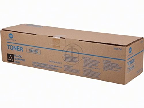 Toner noir Konica Minolta Bizhub C352P TN-312K de 20000 pages original