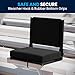 Flash Furniture Grandstand Portable Stadium Seat for Bleachers or Benches, Folding Padded Stadium Chair with Carrying Handle, 500 lb. Weight Capacity, Black