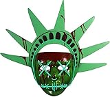 Trick Or Treat Studios The Purge Election Year Lady Liberty Adult Light Up Injection Mask