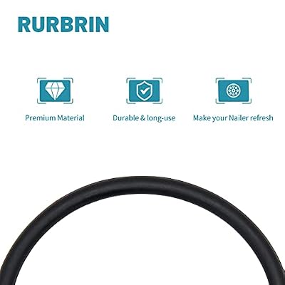 10 Pieces of 877-368 Piston O-Ring Part Fit for Hitachi NR83A NR83AA NR83A2 NR83A2(S) NR83A3 NR83A3(S) Framing Nailers