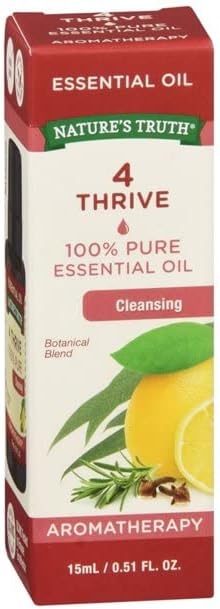 Miniatura 2 de Nature's Truth 100% puro mezcla botánica aceite esencial limpiador - 0.5 onzas, paquete de 2