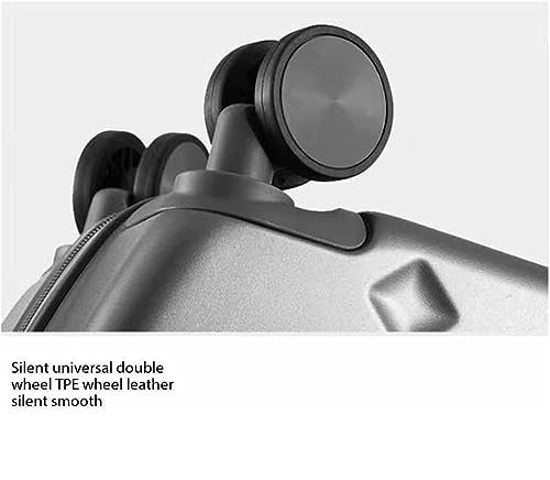 Suitcase Luggage with Spinner Wheels Lightweight Rolling Cabin Suitcase for Airplanes Travel Luggage(F,18 inch)4