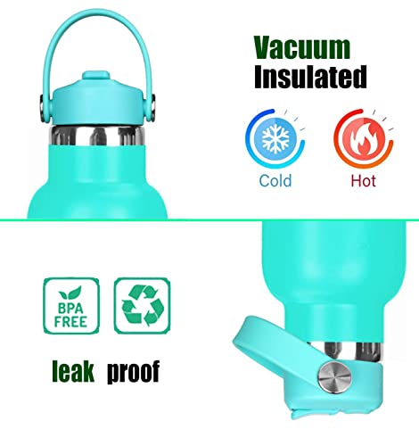 Image of Straw Lid for Hydro Flask Standard Mouth 18 oz 21 oz 24 oz Top Lids with Straw for Iron Flask Narrow Mouth 20 24 32 64 oz,Sports Water Bottle Accessories Replacement Dust Cover Straw Cap (Patented)