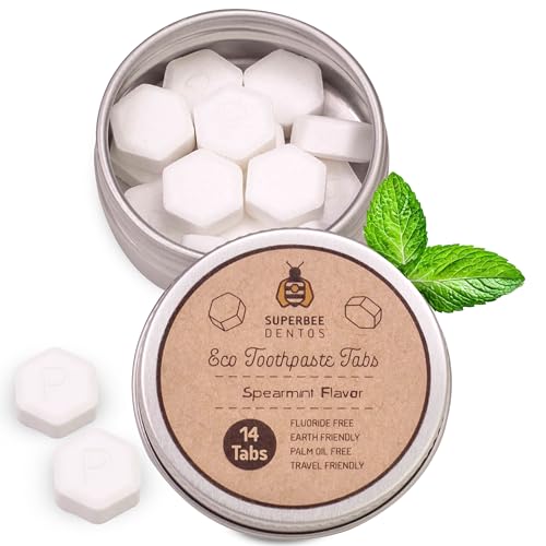 Superbee Dentos Comprimés de Dentifrice Lot de 14