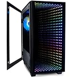 CUK Continuum Micro Gamer PC (AMD Ryzen 3 PRO, 16GB 3000MHz RAM, 512GB NVMe SSD, 500W PSU, AC WiFi, No OS) Gaming Desktop Computer