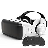 【Gafas 3D VR】 Nuestros auriculares 3D lo llevan a cualquier lugar, puede obtener una fidelidad visual increíble y una sensación de inmersión a través de estas gafas de realidad virtual, lo ayudan a aprender sobre diferentes lugares e ideas al experimentar gafas 3D con gafas de realidad virtual. Disfruta de diferentes placeres, regalo perfecto para niños y adultos.