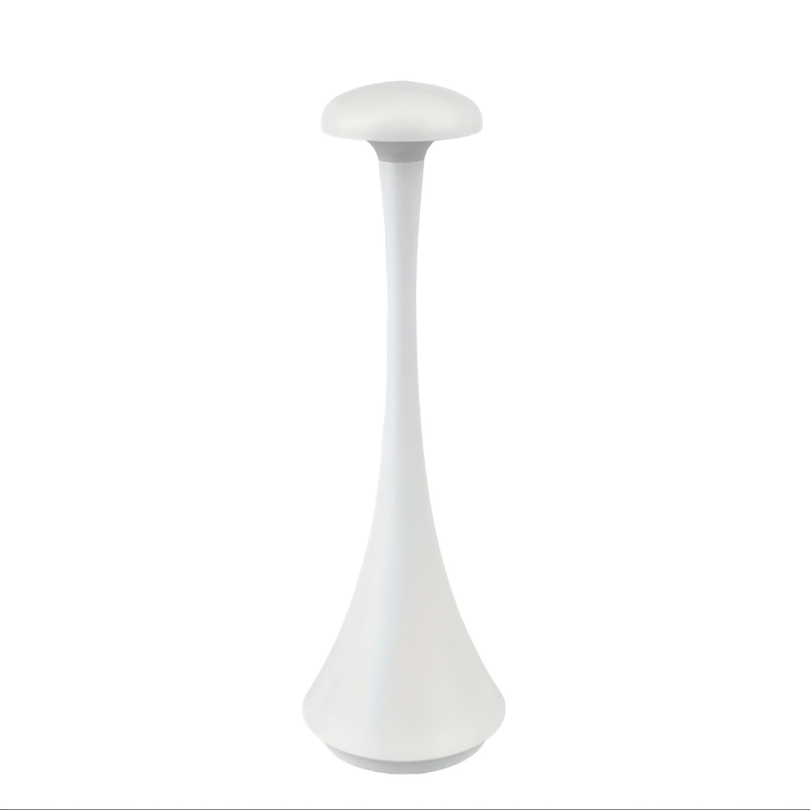 LED Modern Desk Lamp with Touch Control, USB-C Rechargeable, 3 Color Temperatures, Stepless Dimming, Splash-Proof, Non-Flickering, 10.4-inch Height (White) โ image 1