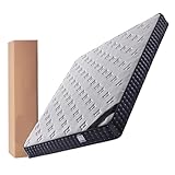 Matratze Gel Memory Foam Kaltschaummatratze 7 Zonen Schaumstoff Rollmatratze Atmungsaktiv Unterstützend Bewegung,20cm,135X200cm