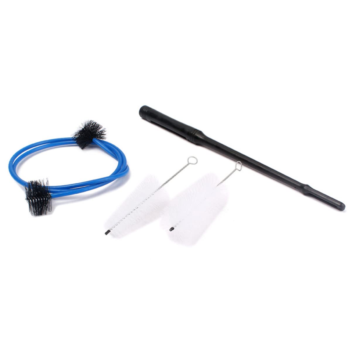 ibasenice 12piezas De Limpieza Para De Incluye Cepillo Flexible Cepillo Para Tuberías y Varilla De Limpieza Para De Instrumentos De Viento Azul