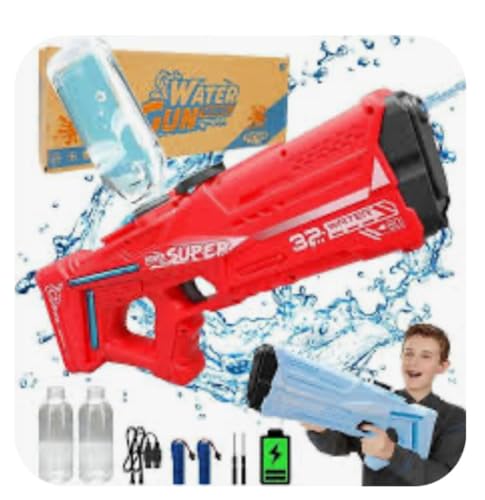 Image of Euphoria Toys Holi Water Electric Water Gun Toys Bursts Children's High-Pressure Strong Charging Energy Water Automatic Water Spray Children's Toy Gun