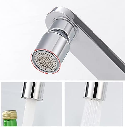 Mitigeur 3 voies avec filtre à eau 3 en 1 avec bec pivotant, noir brossé, mitigeur d'évier moderne pour eau potable purifiée, essentiel de cuisine