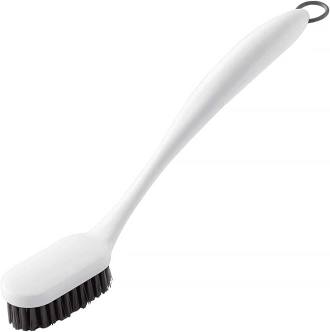 Multipurpose Plastic Long Handle Cleaning Brush Multifunctional Crevice Brush Hard Bristle Cleaning Brush with Lanyard Strong