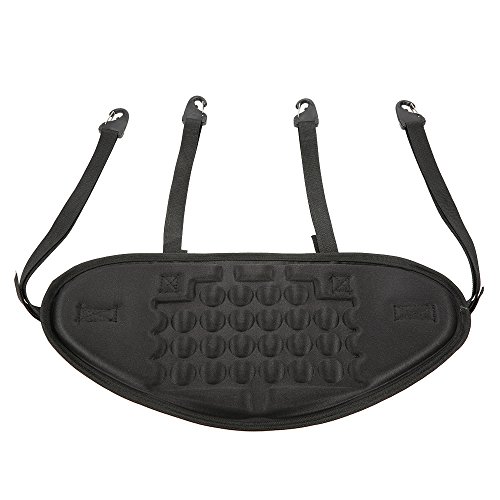 Assento Encosto, Andoer 1pc Ajustável Caiaque Canoagem Sente-se no topo Assento do caiaque Banco do