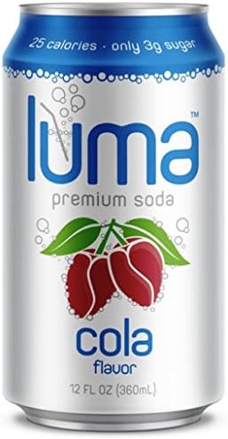 Luma Premium Soda, 12-Pack, Cola