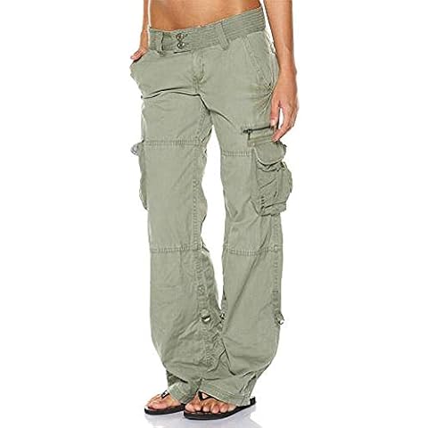 Akivide Women's Cargo Pants Cover