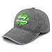 Interesting Shamrock Pattern Design for St. Patrick's Day Hat for Mens Fashion Light Grey