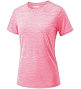 MAGCOMSEN Women's Short Sleeve T Shirts UPF 50+ Sun Protection Quick Dry Athletic Running Workout...