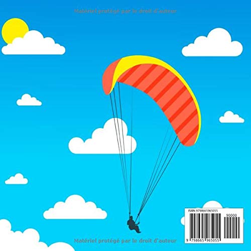 Miniatura 2 de Carnet de vol en parapente Journal de bord du parapentiste pour 60 vols noter ses remarques et souvenirs emplacement pour photos joli cadeau à