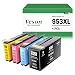 Produktbild Veson 953XL Druckerpatronen Kompatibel für HP 953XL Tintenpatrone für Officejet Pro 8710 8720 7720 7730 7740 8715 8718 8210 8725 8218 8728 8730 8740(BK*1 C*1 M*1 Y*1 4PACKS)