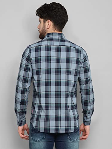 Image of Allen Cooper Checks Shirts for Men - 100% Cotton Comfort Fit Casual and Formal Shirt - Breathable, Soft, Classic Style (Multiple Colors)
