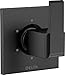 Delta Faucet T11967-BL Ara 6-Setting 3-Port Diverter Trim, Matte Black