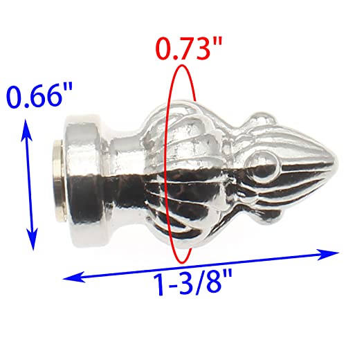 Lamp Finial Cap Knob Ozxno Silver Antique Bronze Lamp Shade Holder Finials Decoration Accessories #TOP1