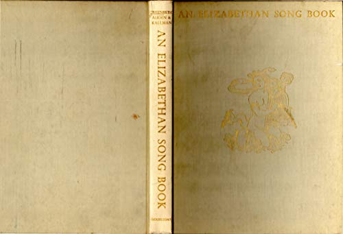 An Elizabethan Song Book B000V7D4QO Book Cover