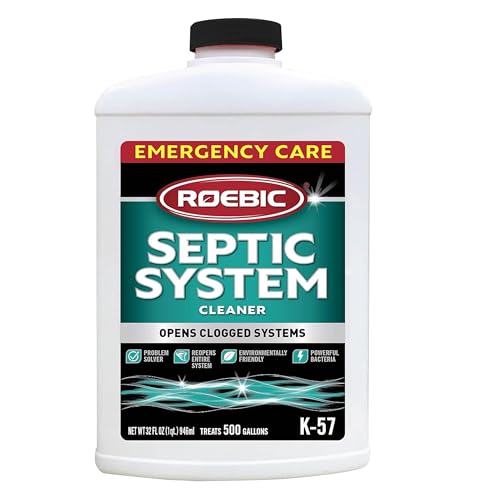 Roebic K-57-Q Septic System Cleaner: 32 Ounces,...