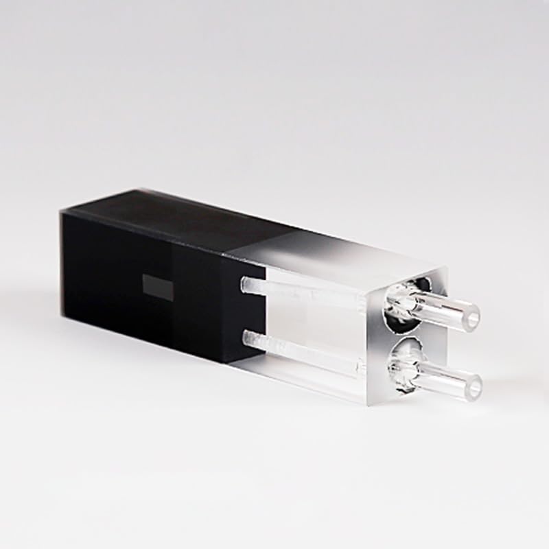 Quarz-Durchflussküvette mit Glasrohr (100 µl)