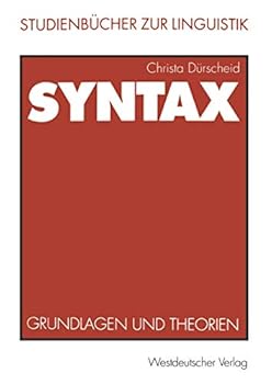 Paperback Syntax. Grundlagen und Theorien. [German] Book