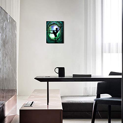 Family Bedroom Wall Decor Canvas Wall Art For Girls Room Modern Wall Decorations For Bathroom Green Pictures Abstract Paintings Kitchen Canvas Art Ballet Dance Hang Pictures Artwork Home Decoration #TOP4