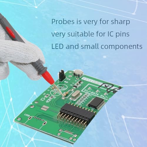 Image of 2PCS Banana Plug to Test Hook Clips Test Leads Copper Soft Cable Wires for Multimeter Electrical Testing 1000V 20A