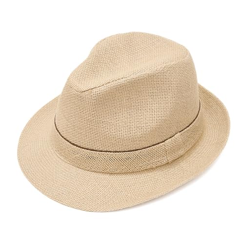 Chapeau Panama homme chapeau Fedora de qualité supérieure pour une élégance estivale