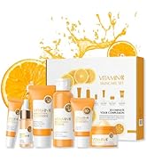 EnsembledesoinsdelapeauàlavitamineC6pièces,soinsdelapeaupouradolescentes,ensemblecadeaudesoinsdelapeaupourlevisageavec