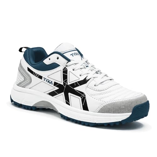 Image of TYKA Stunner-160 Cricket Shoes with Rubber Studs for Men