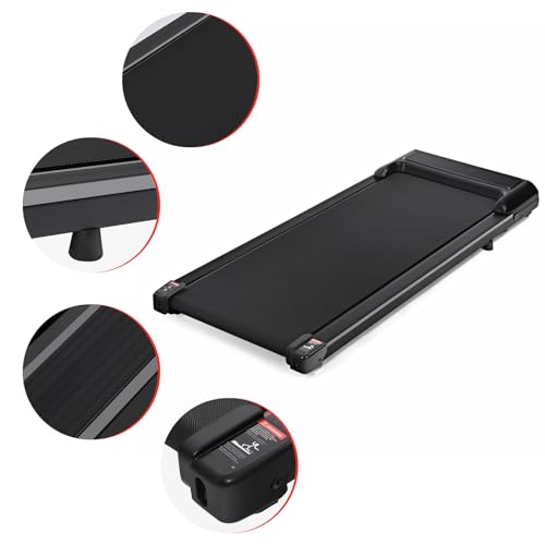 Caminadora portátil 3 en 1 plegable con control remoto y pantalla LED miniatura 5
