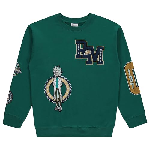 Sweat-shirt Rick and Morty col rond pour remplacer vos pulls ternes et sans style