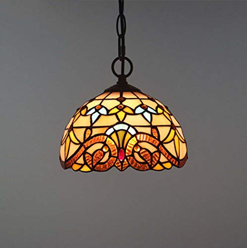Lampes suspendues pour salle à manger et salon en verre de 25 cm
