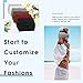Tobeffect 7'' Extra Wide Headbands for Women, Large Thick Turban Head Wrap Headband, Boho Bandana Head Bands for Women's Hair, Non Slip Workout Yoga Hairband Hair Accessories, 6 Pack