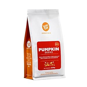 Yogabar Pumpkin Seeds Unroasted Rich in Protein and Fiber Superfood – 250g Grade AAA – Pumpkin Seeds for Eating…