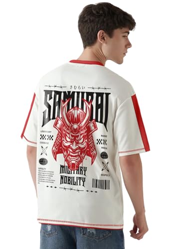 crazymonk Base Ball Team Graphic Oversized T-Shirt - Multi Multi 2 - Image 2