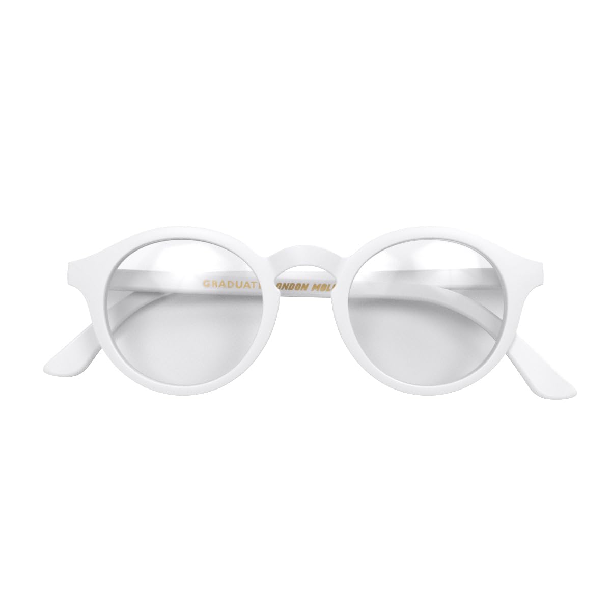 LONDON MOLE Gafas | Gafas de lectura Graduate | Gafas Redondas | Lectores Geniales | Gafas de diseñador | Gafas de lectura para hombre/mujer | Unisexo