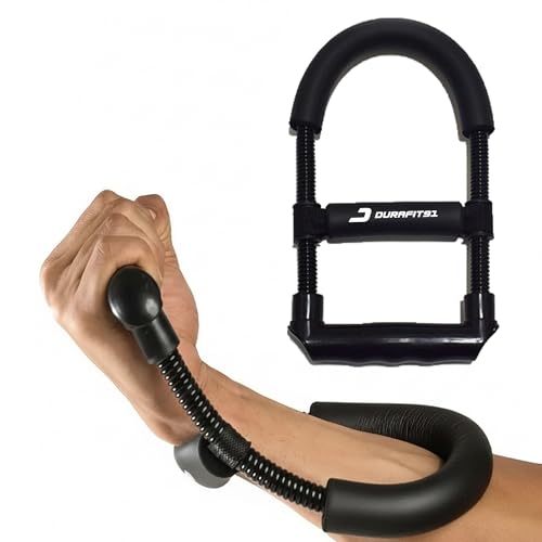 Image of Forearm Strengthener Wrist Exercise Equipment with Adjustable Resistance(5 to 60Kg), Hand Grip Strengthener for Men & Women, Wrist Trainer for Home Gym, Arm Workout & Muscle Building