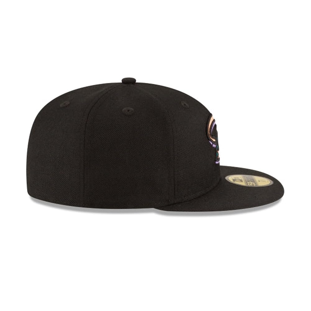 New Era MLB 59FIFTY Arizona Diamondbacks 2001 World Series Black Cooperstown Authentic Collection Fitted On Field Hat