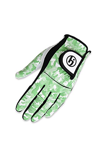 Hj Glove Youth Future Master Golf Glove, Green Camo, Medium, Right Hand #TOP28