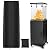 Square Tower Patio Heater Covers, Heavy-duty and Weather-resistant Oxford Fabric, Waterproof, Dust-proof, Snow-proof, Windproof, with Zipper and Storage Bag