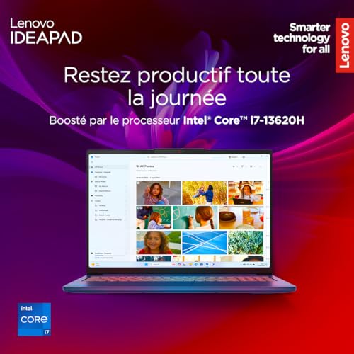 Lenovo IdeaPad Slim 5 14IRH10 Ordinateur Portable 14'' WUXGA Intel Core i7 RAM SSD Intel UHD Graphics Windows 11 Home Clavier AZERTY Français - vue 5