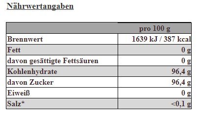 Kluth Rohrzucker, 1000g, 6er Pack