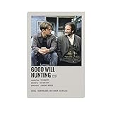 SUANQ Good Will Hunting Movie Poster Posters for Room Aesthetic Poster Decorative Painting Canvas Wall Art Living Room Posters Bedroom Painting 12x18inch(30x45cm)