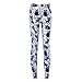 Rantanto Free Size 3D Printed Camouflage Stretch Womens Leggings (Free Size, WL0090 Black Cat)